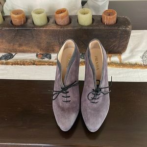 🌟🌟HOST PICK” Beyond stunning Prada Suede booties